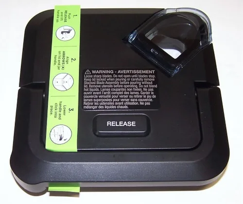 Ninja Kitchen Systems - Tapa de bloqueo para jarra XL de 72 onzas, Auto IQ solo se adapta a licuadoras y jarras Auto IQ con boquilla de vertido