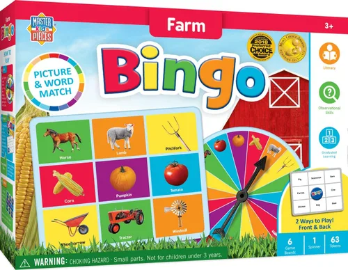 Vista 7 de MasterPieces Juegos para niños - Juego de bingo Caterpillar