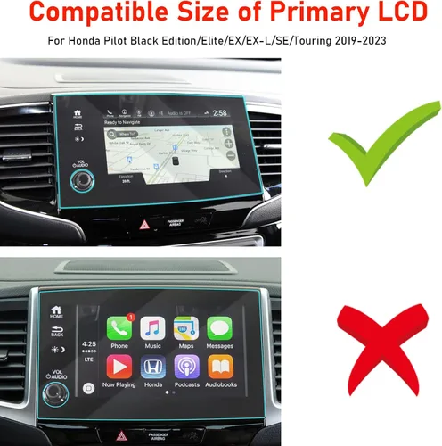 Vista 6 de TTCR-II Protector de pantalla compatible con Pilot 2019-2022 de 8 pulgadas, protector de pantalla para pasaporte Pilot 2022 2021 2020