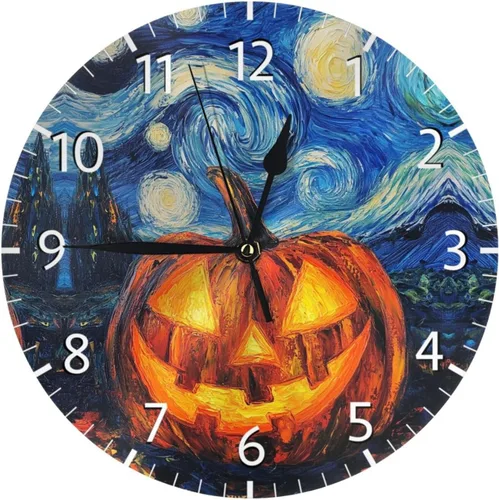 Vista 11 de Round Wall Clock 1776-2026 Commemorative Silent Non-Ticking Decorative Clocks Battery Operated Patriotic Eagle Quartz Quiet Desk Clocks for Home