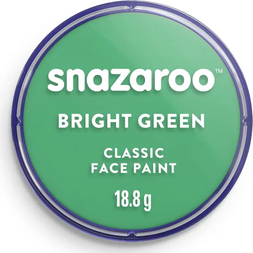 Vista 13 de Snazaroo - Pintura clásica para rostro y cuerpo, frasco de 0.66 oz (18.8 g), blanco