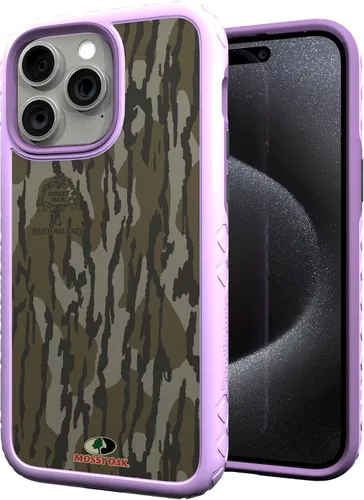 Vista 52 de cellhelmet Mossy Oak Agua Yellowfin Funda de doble capa en gris diseñada para iPhone 13 Mini a prueba de golpes y caídas, duradera, como se ve