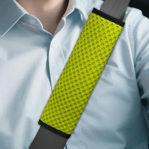 Vista 11 de 2 fundas para cinturón de seguridad de automóvil, almohadillas suaves para cinturón de seguridad, fundas para el cuello, protector de correa