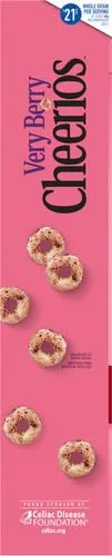 Vista 12 de Very Berry Cheerios, Cereal saludable para el corazón, tamaño familiar, 18.6 onzas