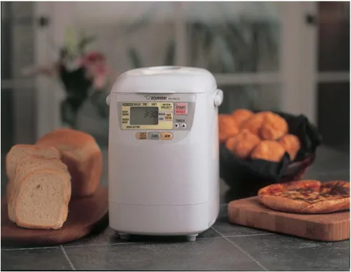 Vista 9 de Zojirushi BB-HAC10 Home Bakery panificadora programable mini de 1 libra, color blanco