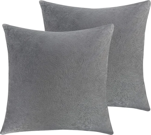 Vista 86 de NTBAY 1 paquete de funda de almohada corporal de terciopelo con cremallera, súper suave y acogedora, funda de almohada larga de franela mullida