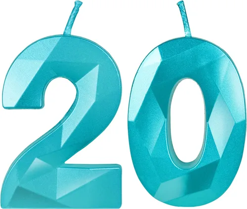 Vista 11 de Velas Número 1, Velas de Primer Cumpleaños, Vela Roja de Feliz Cumpleaños para Pastel, Decoraciones de Cobertura de Pastel de Diseño 3D para Niñas