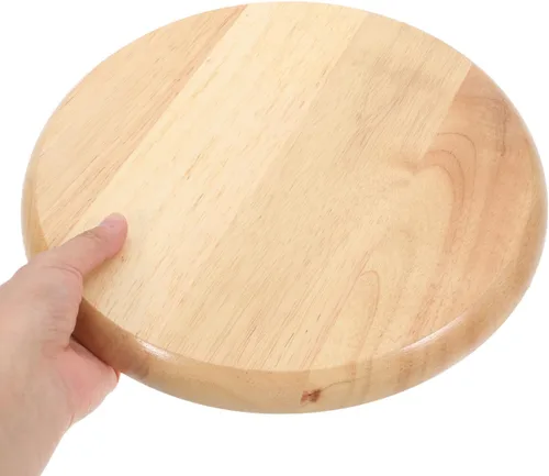 Vista 5 de DOITOOL Taburete de bar de madera maciza de repuesto para asiento de silla redonda de 11.61 pulgadas para taburetes de bar de oficina en casa, parte