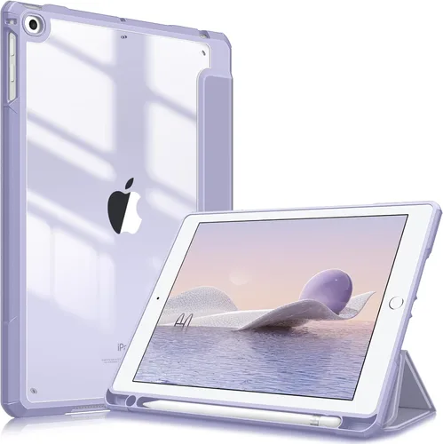 Vista 15 de Fintie Funda híbrida delgada para iPad de 6ª / 5ª generación (2018/2017), iPad Air 2 / Air 1 (9.7 pulgadas) - [Soporte para lápiz integrado]