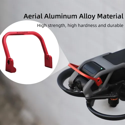 Vista 3 de Avata Gimbal Bumper Guard para DJI Avata FPV Drone Accesorios PTZ Protect Bar Aleación de Aluminio Cámara Anti-Colisión