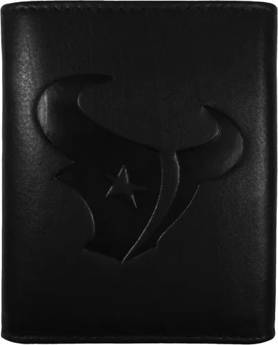 Vista 6 de Siskiyou Sports NFL unisex Embossed Leather Tri-fold Wallet