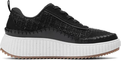 Vista 4 de DREAM PAIRS Zapatos deportivos gruesos para mujer, cómodos, informales, con plataforma, a la moda