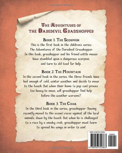 Vista 2 de The Adventures of the Daredevil Grasshopper Book 1 The Scorpion