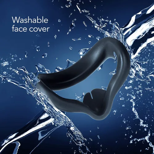 Vista 4 de Wasserstein VR Headset Carrying Case Head Strap and Face Cover Bundle - Gaming Accessories Compatible with MetaOculus Quest 2