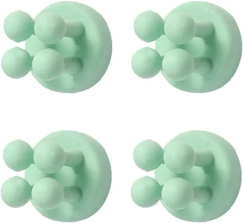 Vista 9 de Portacepillos de dientes de silicona para baños, soporte de afeitar para ducha, soporte de cepillado de dientes, soporte de pared para cepillo