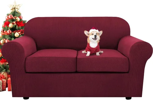 Vista 117 de H.VERSAILTEX Fundas de Sofá Elásticas para Cojines Fundas de Sofá para Muebles de Sala Fundas Protectoras