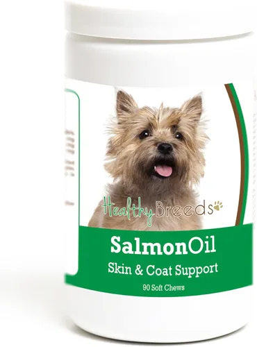 Vista 148 de Healthy Breeds Affenpinscher - Masticables suaves de aceite de salmón, 90