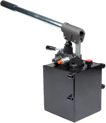 Chief Bomba manual hidráulica - Bomba manual de doble efecto, 3625 PSI - Capacidad de 1.3 galones, NPT de 3/8", 1.51 CID - Potencia hidráulica