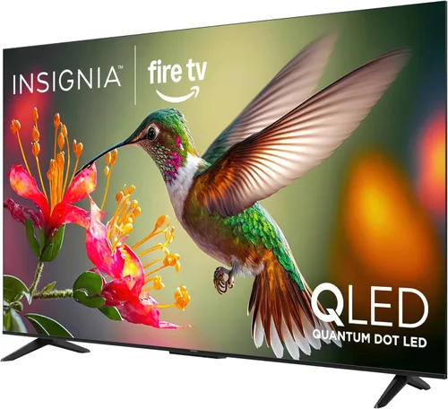 Vista 4 de INSIGNIA 55-inch Class QF Series LED 4K UHD QLED Smart Fire TV with Alexa Voice Remote (NS55-UQFL26)