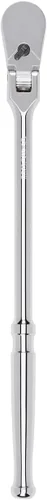 Vista 14 de TEKTON Trinquete largo de liberación rápida con cabezal flexible de 1/2 pulgada de impulso x 14 pulgadas SRH31214