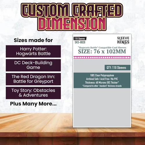 Vista 170 de Mangas cuadradas medianas (2.559 x 2.559 in) paquete de 110, 60 micras