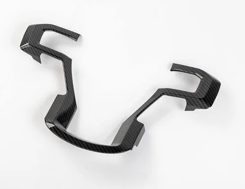 Vista 4 de Nicebee Juego de 11 piezas de decoración de tablero de tablero de control central de ABS compatible con Ford Raptor F150 2015-2020