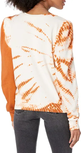 Vista 2 de The Drop Women's Jean Puff-Sleeve Fleece Sweatshirt