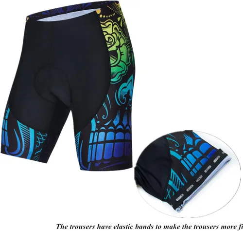 Vista 7 de Cycling Jerseys Men Set, Breathable Bicycle Suit Mountain Bike Clothes Biking Jersey Quick Dry