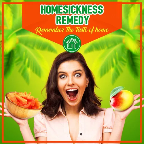 Vista 4 de Li Hing Mui Mango - Bolsa de 8 onzas - Mango maduro seco dulce espolvoreado con Li Hing Mui (ciruela) en polvo