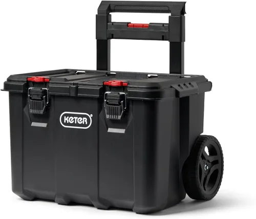 Vista 6 de Stack N' Roll Sistema de almacenamiento de herramientas rodantes de 4 piezas, incluye caja de herramientas rodante grande, caja de herramientas de 2