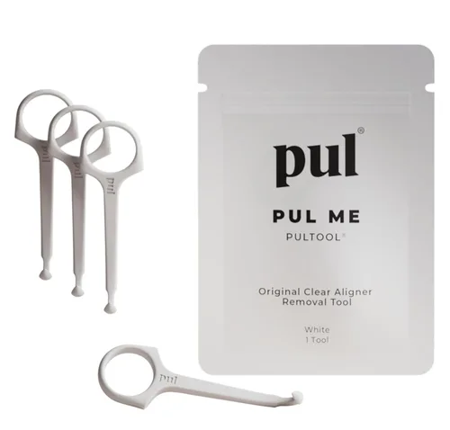 Vista 15 de PUL Paquete de 2 Herramientas Reutilizables Transparentes para Remover Alineadores — Compatible con Invisalign, Brackets Removibles, Retenedores