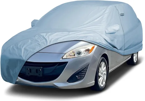 Vista 123 de iCarCover Funda de automóvil de alta calidad para Mazda CX-5 2013-2023, impermeable, para todo tipo de clima, lluvia, nieve, UV, protector