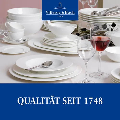 Vista 7 de Villeroy & Boch Plato de ensalada real, blanco, 8.7 in