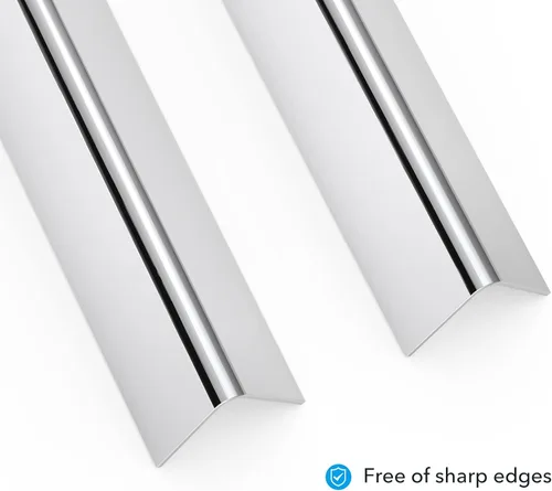 Vista 5 de Stanbroil Barras aromatizantes de 18 pulgadas para la serie Weber Summit, placa caliente de acero inoxidable para parrillas de gas Weber Summit E/S