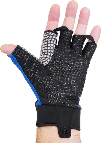 Vista 5 de Waterline Half Finger Paddling Gloves for Kayaks, Canoes and SUP Paddle Boards