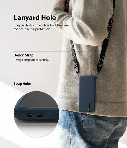Vista 6 de Ringke Onyx - Funda diseñada para Samsung Galaxy S21 + (6.7 pulgadas), compatible con Galaxy S21 Plus, antideslizante, agarre cómodo, resistente