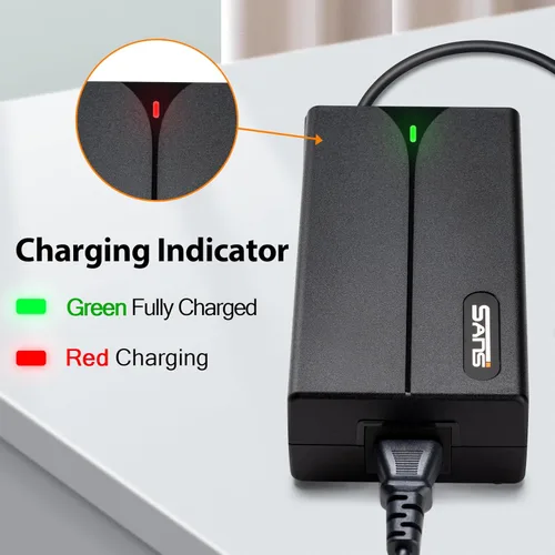 Vista 5 de Cargador de 54.6V 2A para batería eBike de 48V compatible con Lectric XP 1.0/2.0/3.0, Lectric XPremium, Eahora X5, Himiway Cruiser, Ride1Up Core-5