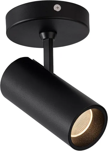 Vista 13 de Aisilan - Foco de techo LED negro de 12 W, ajustable, 90 grados, antirreflejo, direccional, moderno, LED para interiores, vestíbulo, sala de estar