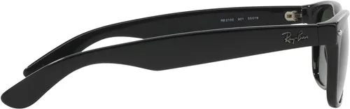 Vista 5 de Ray-Ban RB2132 New Wayfarer Gafas de sol + paquete de accesorios Vision Group, NegroVerde cristal