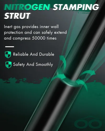 Vista 4 de SCITOO Soportes de elevación de puerta trasera con muelles de gas de repuesto para Chrysler Town & Country 2001-2007, para Dodge Caravan 2001-2007