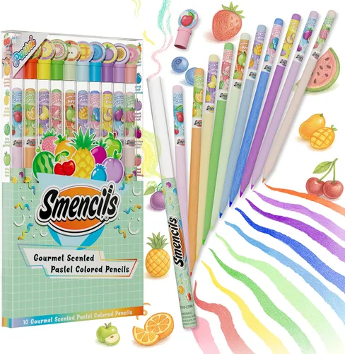 Vista 14 de Lápices de color Smencils (10 unidades), Total 1