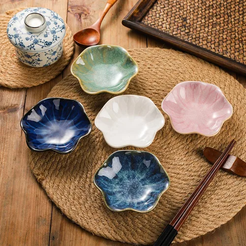 Vista 7 de VanEnjoy Soporte de cuchara de cerámica, platos pequeños y multifuncionales, estilo vintage, juego de 5 cucharas de café