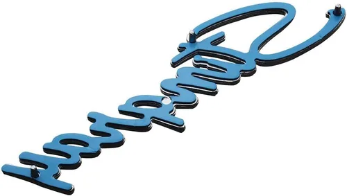 Vista 4 de 1 emblemas de rayas Corvette C3 1969-1973 3D insignias 3D guardabarros delantero, piezas de repuesto 5238 para C3