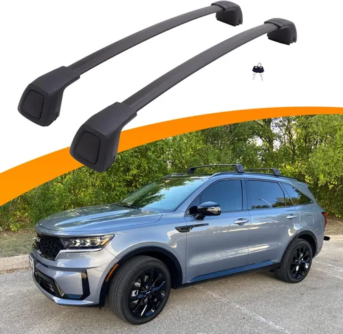 Vista 9 de Snailfly - Barras transversales mejoradas para Volvo XC60 2018-2026, baca de techo con cerradura, barras portaequipaje para equipaje, accesorios