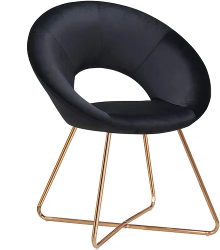 Vista 46 de DUHOME Sillas modernas de terciopelo con acento de comedor, sofá individual, cómoda silla tapizada, muebles de sala de estar, sillas de descanso