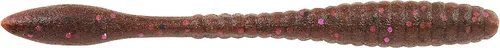 Vista 22 de Berkley Berkley PowerBait MaxScent Flat Worm Parte trasera marrón