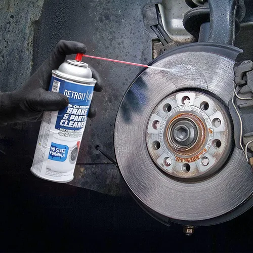 Vista 6 de Detroit Axle - Botella limpiadora de piezas de freno sin cloro 10oz Spray de alta potencia - 1 juego