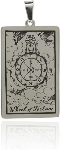 Vista 20 de Encantos para hacer joyas con tarjetas de tarot, exquisito collar de sol, dije de luna, suministros para hacer joyas de bricolaje