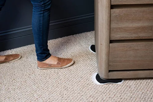 Vista 3 de EZ Moves II - Patines deslizantes para muebles, 4