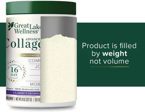 Vista 9 de Great Lakes Wellness Movement Boost Advanced - Péptidos de colágeno en polvo con MSM, ácido hialurónico, vitamina C, movilidad y comodidad